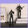 Set di Figure con Bracciale in Resina Moderno per Arredo Casa Ufficio Regalo per Amanti della Musica