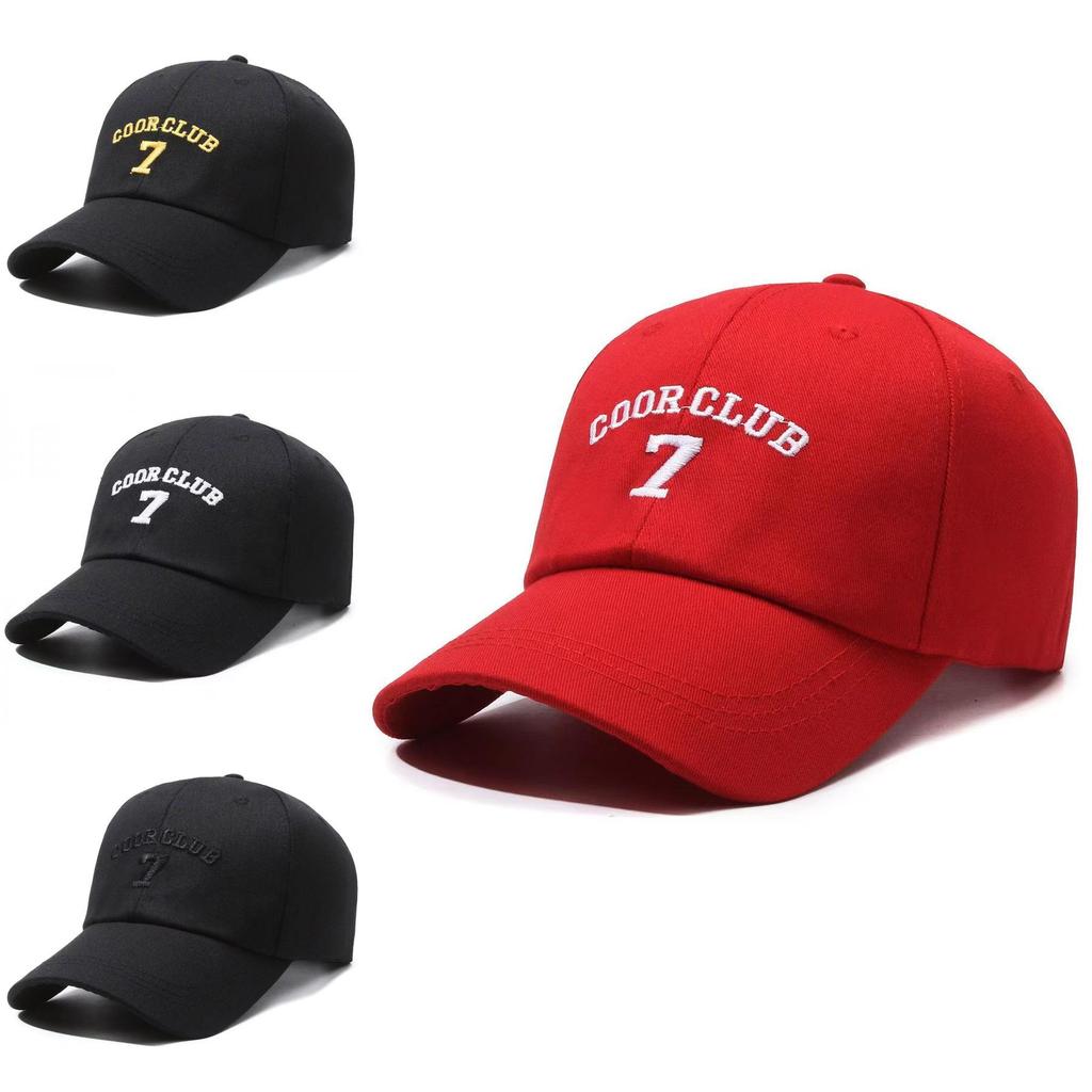 Letters Embroidery Coorclub 7 Sunshade Cap Women Outdoor Sunscreen Breathable