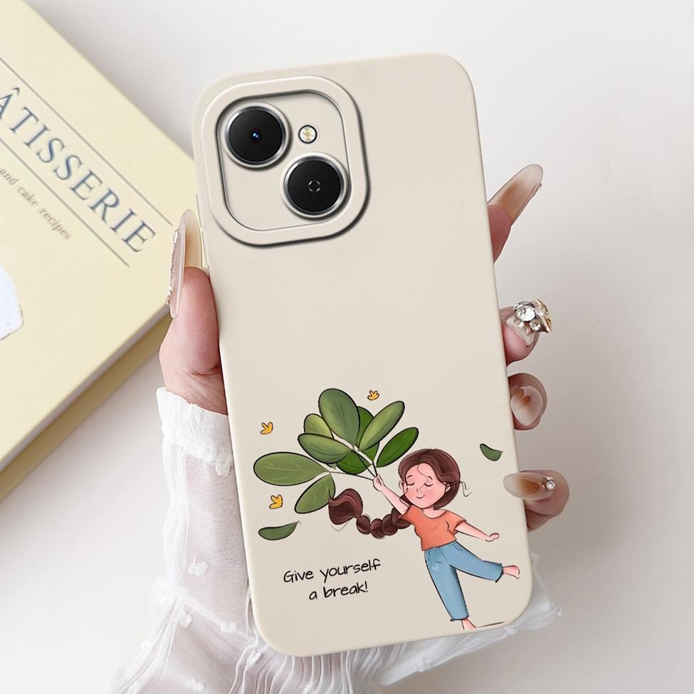

For Tecno Spark 40C Cover Case Silicone Cute Luxury Fashion Love Painted Shockproof Cover For Spark 40C Tecno Phone Case Bumper Tecno Spark 40C