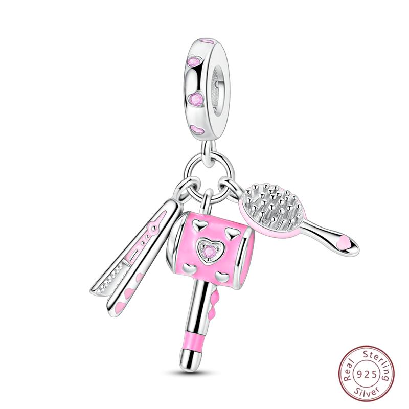 Copper Beaded Pendant Shiny Zirconia Cute Bow Original 3Mm Bracelet Women Fine Jewelry