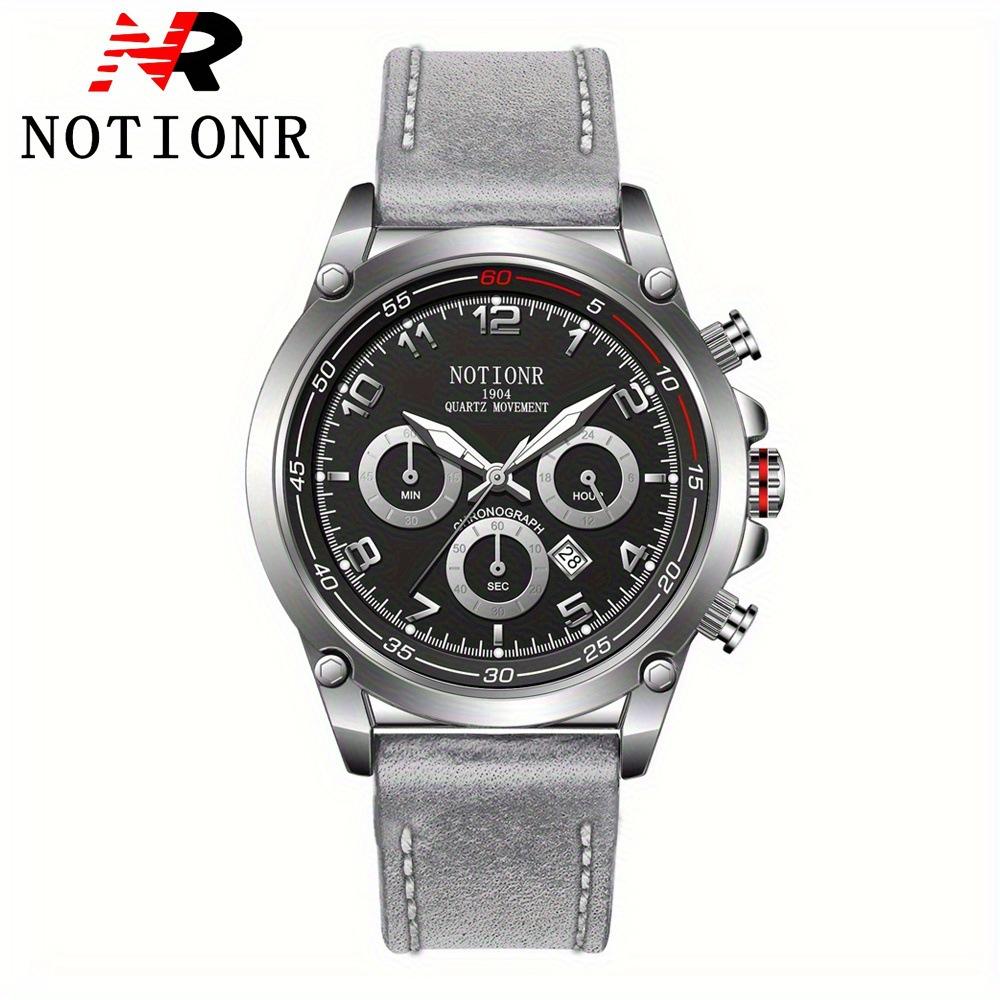 Men S Leather Watch Business Casual Men S Quartz Watch