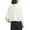 Adidas Originals Classic Three-Stripe Pullover Sweatshirt Women Tops White IX4227