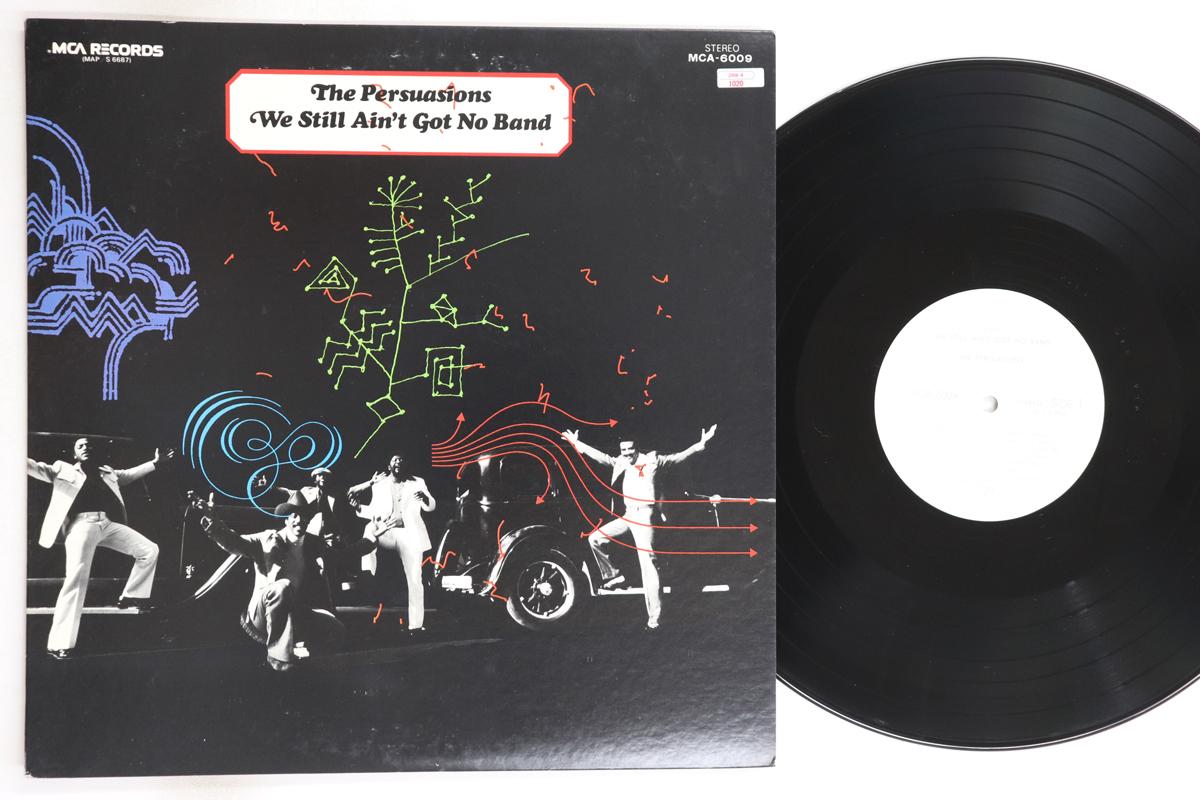 

LP Record PERSUASIONS - We Still Ain t Got No Band MCA6009PROMO MCA Japan Soul/Funk Used