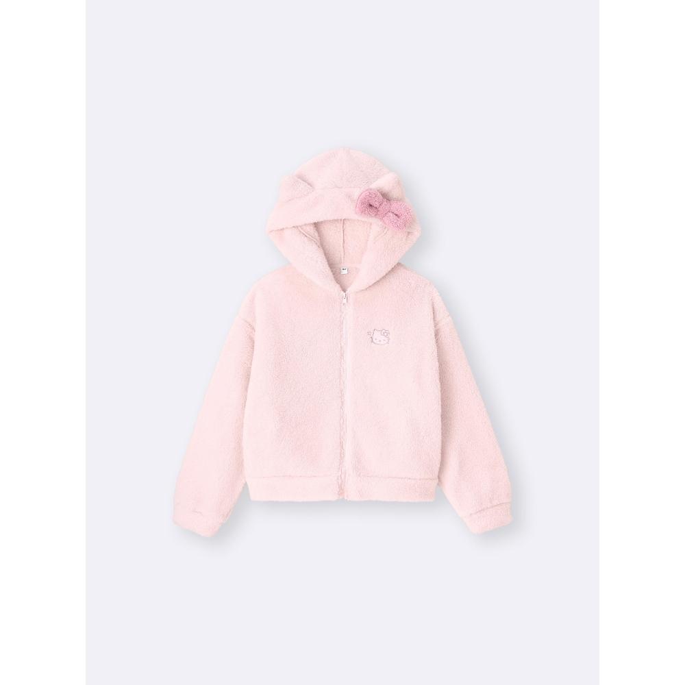 GU by Uniqlo Marshmallow Feel Full Zip Hoodie Sanrio Characters