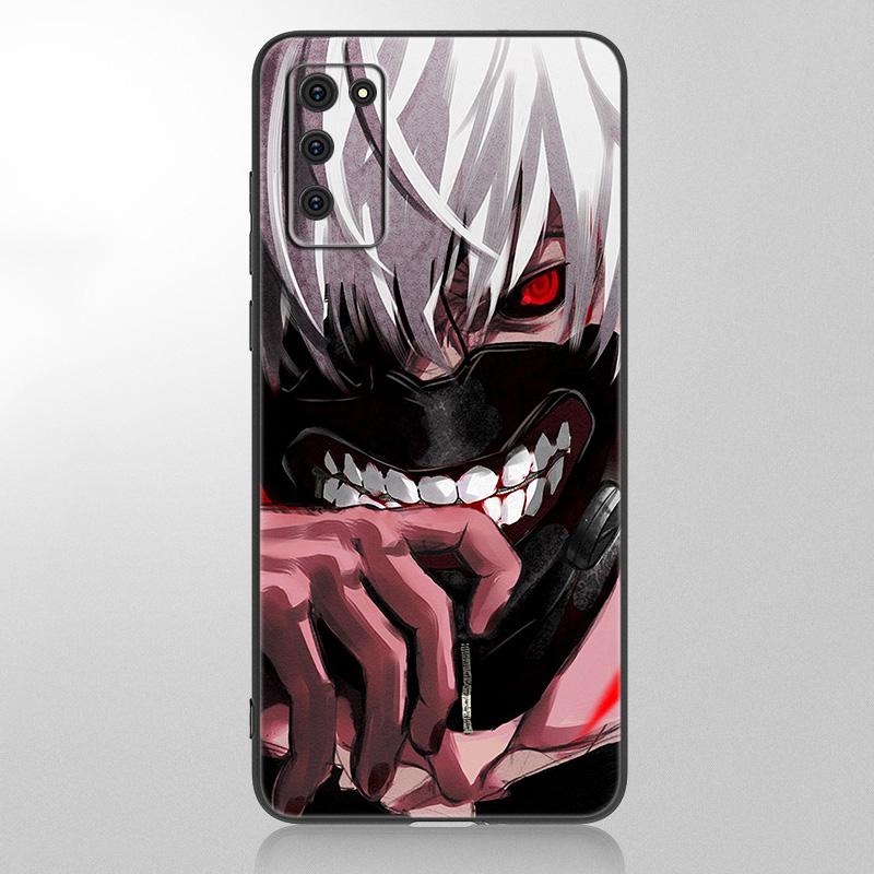 Tokyo Ghoul Trendy Anime Kaneki Ken Pouzdro pro Samsung Galaxy A12 A02S A22 A32 A52 A72 A71 A51 A41 A31 A21 A11 A50 A70 A10S A20S