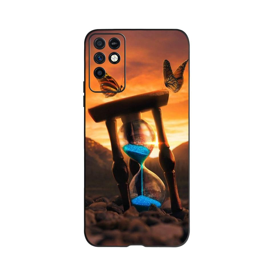 Phone Case For Infinix Note 10 Case 6.95" Soft Silicone TPU Back Cover For Infinix Note10 X693 Coque Cute Animal Fundas Bumper