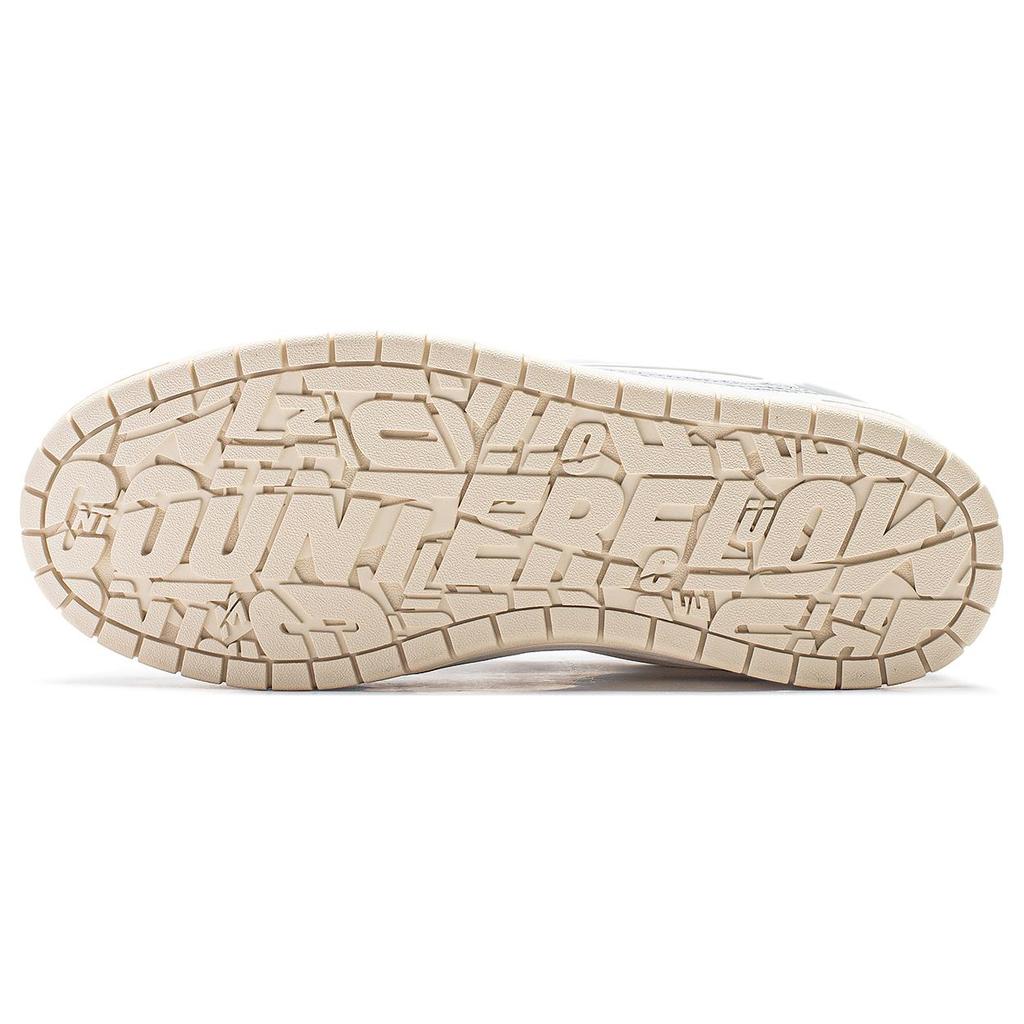 New LiNing CF Reputation Cushioning Anti-Slip And Wear-Resistant Low-Top Casual Shoes Women's Mist White AGCT330-5