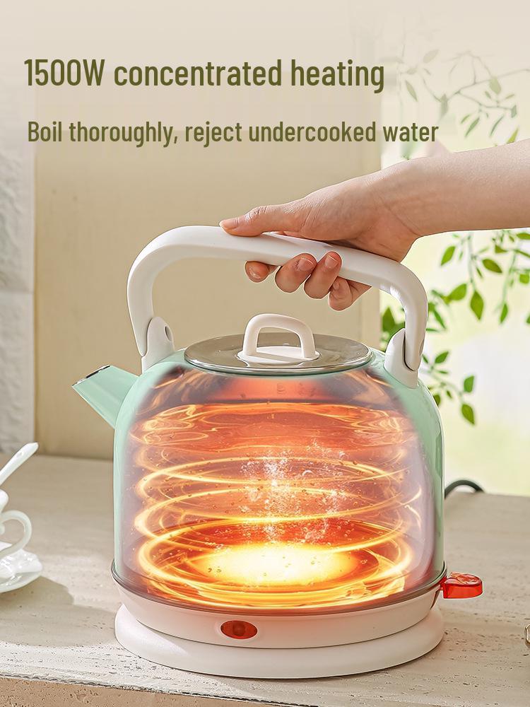 304 Stainless Steel Electric Kettle with Auto Power-Off, Large Capacity.