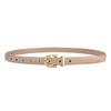 Women's Fashion Leather Belt - Slim, Versatile Pin Buckle for Jeans
