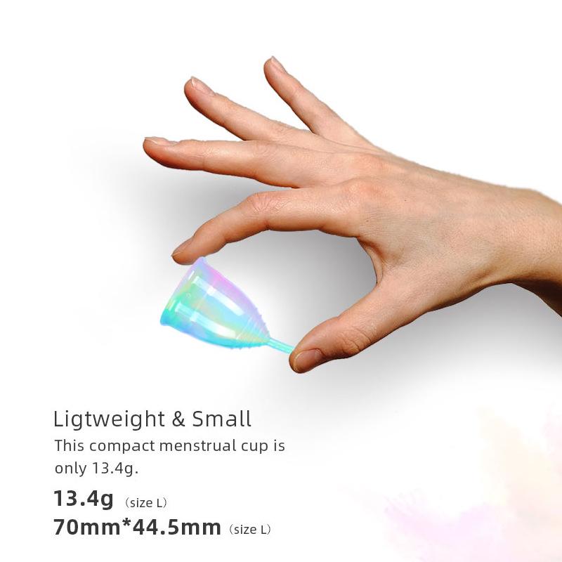 Sleek Silicone Menstrual Cup: Leak-Proof, Swim-Friendly Period Solution