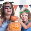 Halloween Theme Eyeglasses Festival Eyewear Holiday Party Spoof Bat Wing Glasses Adult Kids Costume Accessories