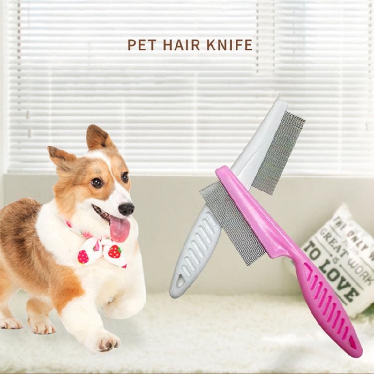 Stainless Steel Needle Hairdressing Brush Tool Cats/Dogs Self Cleaning Brush
