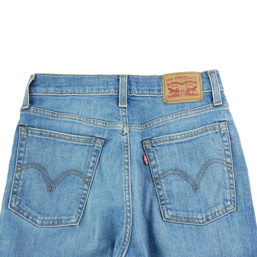 Second Life - Women's Jeans Levis Wedgie Skinny Blue - Excellent Condition