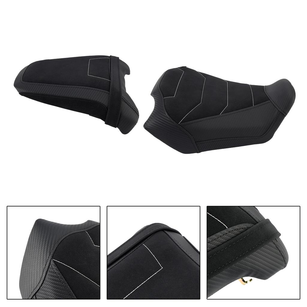 Front&Rear Raider Passenger Cushion Kit Black1 For Honda Cb650R Cbr650R 24-25