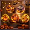 Warm Yellow Glow Halloween Window Lights Festival Lighted Pendant  Restaurant Theme Party
