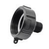 High Quality Practical Industry Outdoor Home Drain Adapter Adapter Black HDPE Material Parts With Sealing Ring