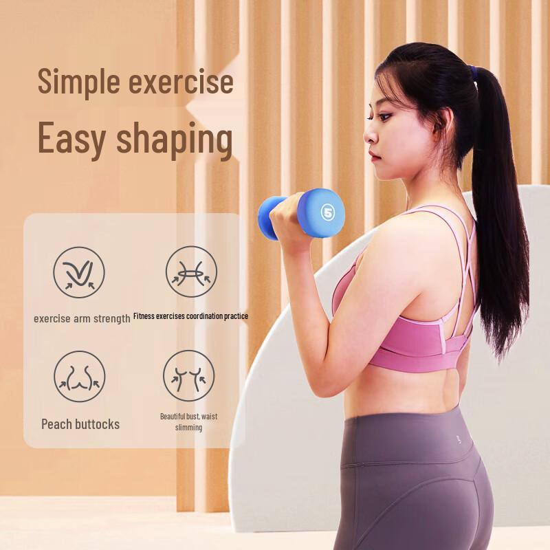 PROIRON Dipped Frosted Dumbbell Set