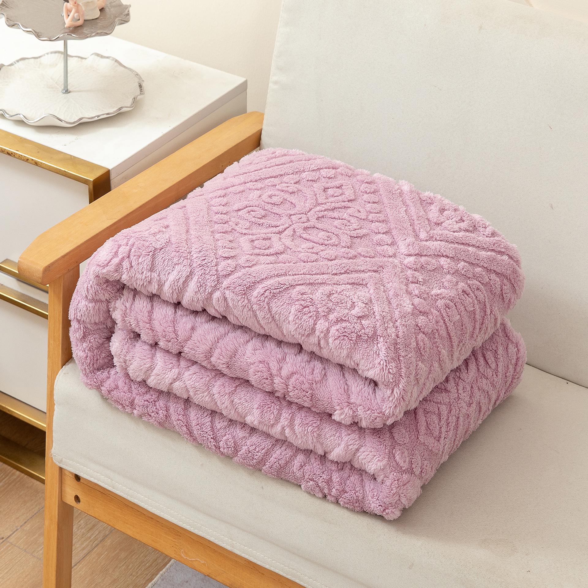 

Европейская жаккардовая тафта флис простыня на резинке одеяло 200x230 CM (Blanket)