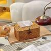 Boîte à mouchoirs en rotin, décoration d'intérieur, faite à la main, pour bureau, hôtel, bar, etc.