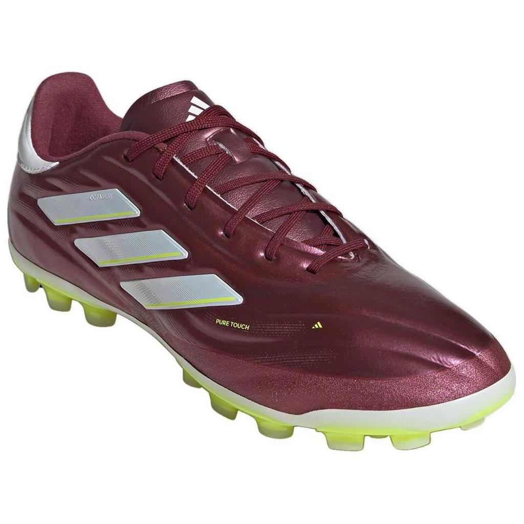 adidas COPA PURE 2 AG Artificial Ground Slip Resistant Abrasion Resistant Soccer Shoes Men's Dark Red IE7510