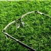 Business  Al-mg Alloy Rectangle Simple Style Light Weight Hinge Exquisite Temples Anti-fatigue Reading Glasses +0.75 To +4