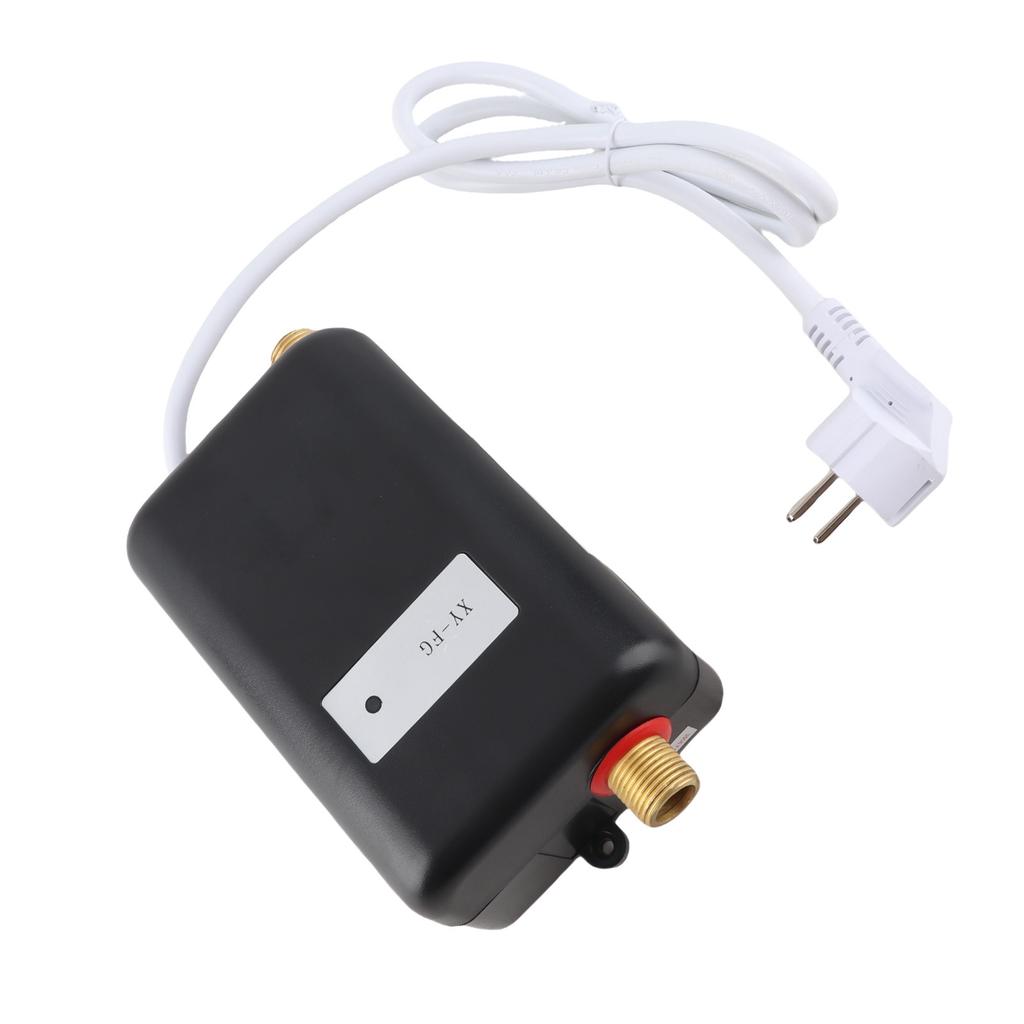 Under Sink Water Heater Black 1 2 Inch Interface High Power Energy Saving Water Heater for Kitchen Apartment Bathroom