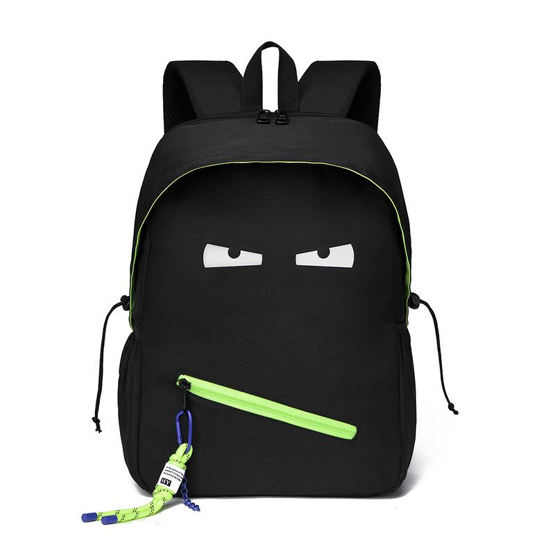 Zaino per la scuola zaino per nuovo studente versione coreana personalizzato piccolo mostro zaino per scuola media zaino per computer di grande capacità