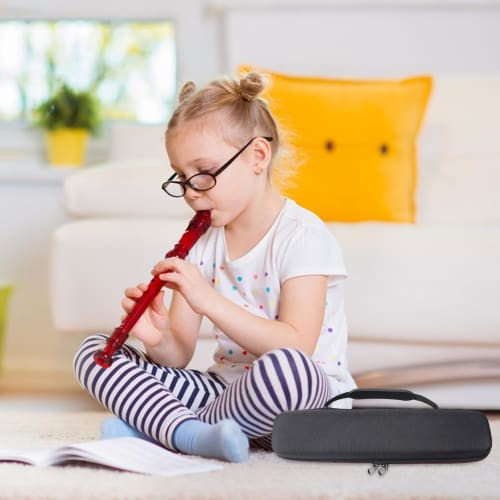 Instrument Storage Pouch, Soprano Recorder Storage Bag, Recorder Hard Case, EVA Recorder Case, Instrument Carrying Pouch, Recorder Carrying Bag for So