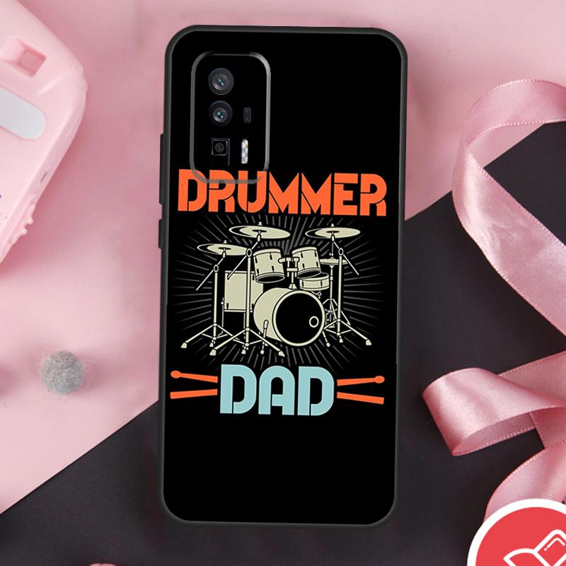 Drum Drummer Music DJ Case For Xiaomi 15 Ultra Mi 13 14 11T 12T 13T 14T Pro POCO F7 F5 F6 X3 X5 X6 X7 Pro Cover
