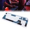 Teclado Mecânico Sem Fio   Conexão 2.4G USB C Hot Swappable Teclado para Jogos e Digitação Retroiluminação RGB Layout Compacto 75%