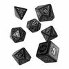 Polyhedral Dice - Q WORKSHOP - Blood Sucker - Black - 7 Pieces