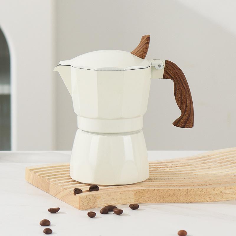 Single-valve Moka Pot Italian Small Coffee Maker for Hand Brewing At Home 1/2/3/6/9 Cups Moka Pot Coffee Brewing Utensil Set
