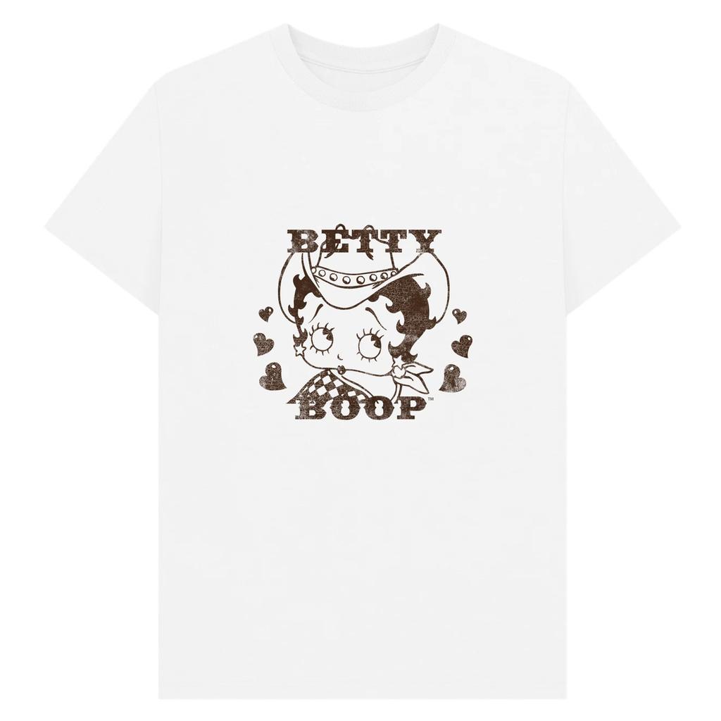 Betty Boop Unisex Adult Cowgirl T-Shirt