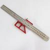 Multifunctional Woodworking Centerline Drawing Ruler Right Angle Marker Auxiliary Measuring Tool