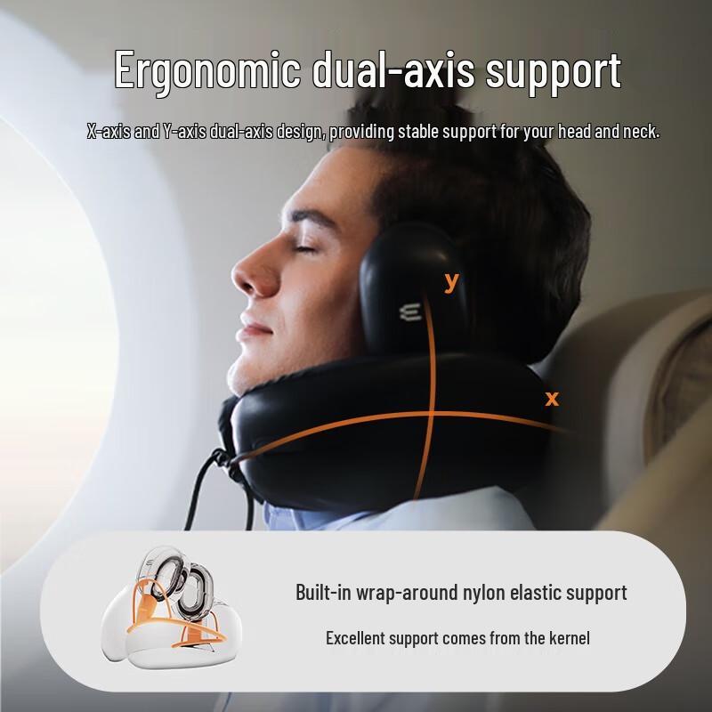 XiangLeMei Everythink Noise-Cancelling Travel Neck Pillow