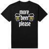 Funny More Beer Please Classic TShirt Summer Men Clothing Fashion T Shirts Cotton Short Sleeve Oversized Loose Tshirt Tops