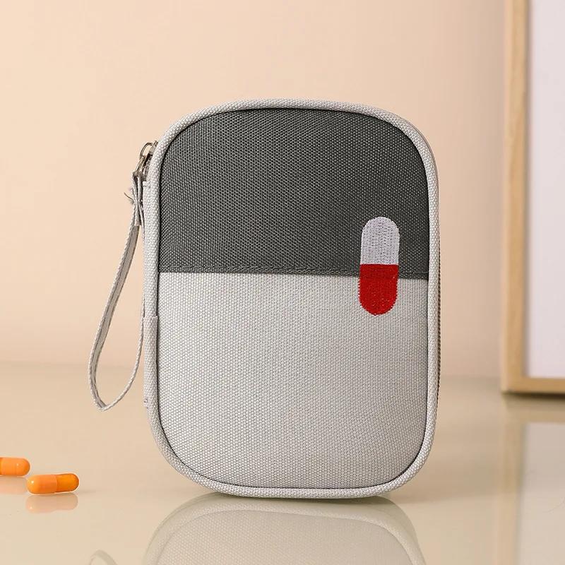 Large Medicine Bag Travel First Aid Kit Medicine Bag Portable Storage Bag Survival Kit Medicine Box Outdoor Emergency Camping