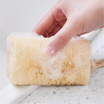 Natürlicher Luffa Peeling Körperbürste Dusch-Luffa Schwamm Körperpeeling für Damen und Herren für den Körper