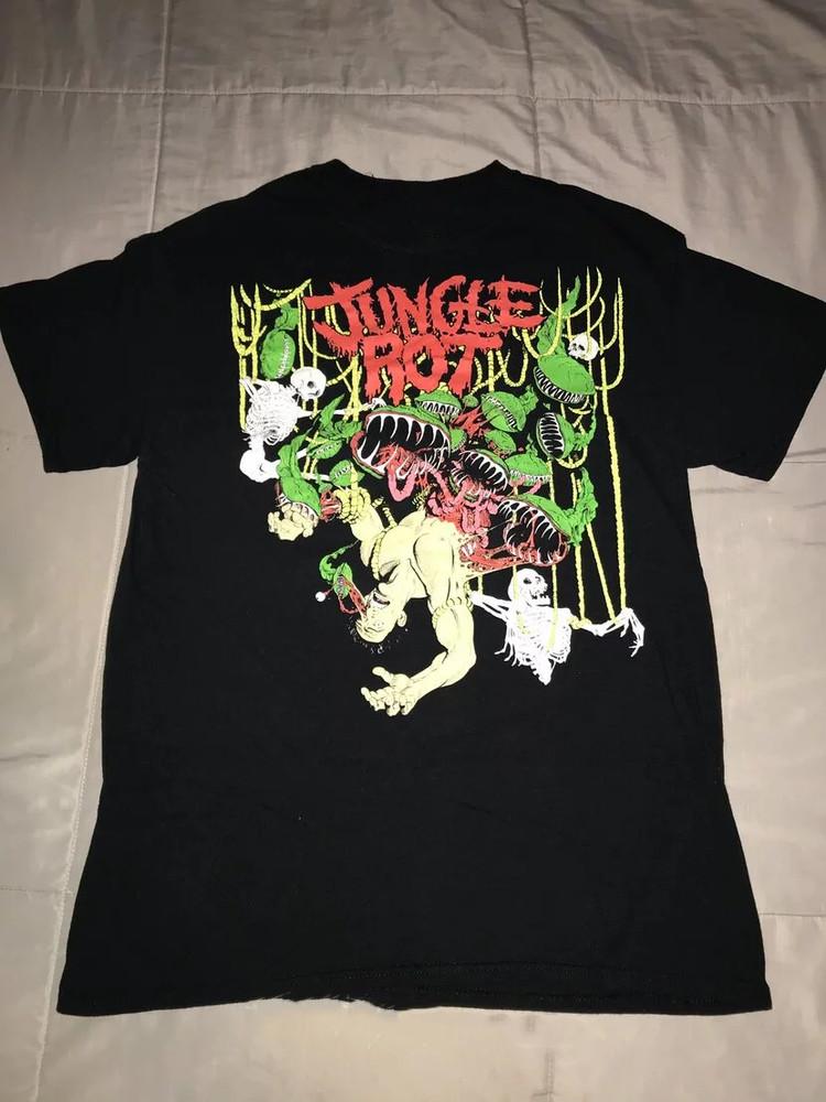 

Jungle Rot Black Death Music Unisex T-Shirt S To 5XL UB266 S