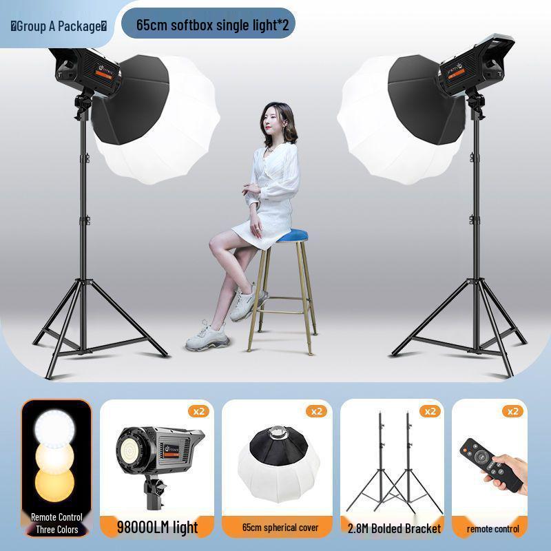 Pro LED Parabolic Softbox for Indoor Photography and Live Streaming
