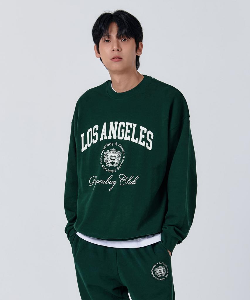 PAPERBOY Los Angeles Sweatshirt-Green