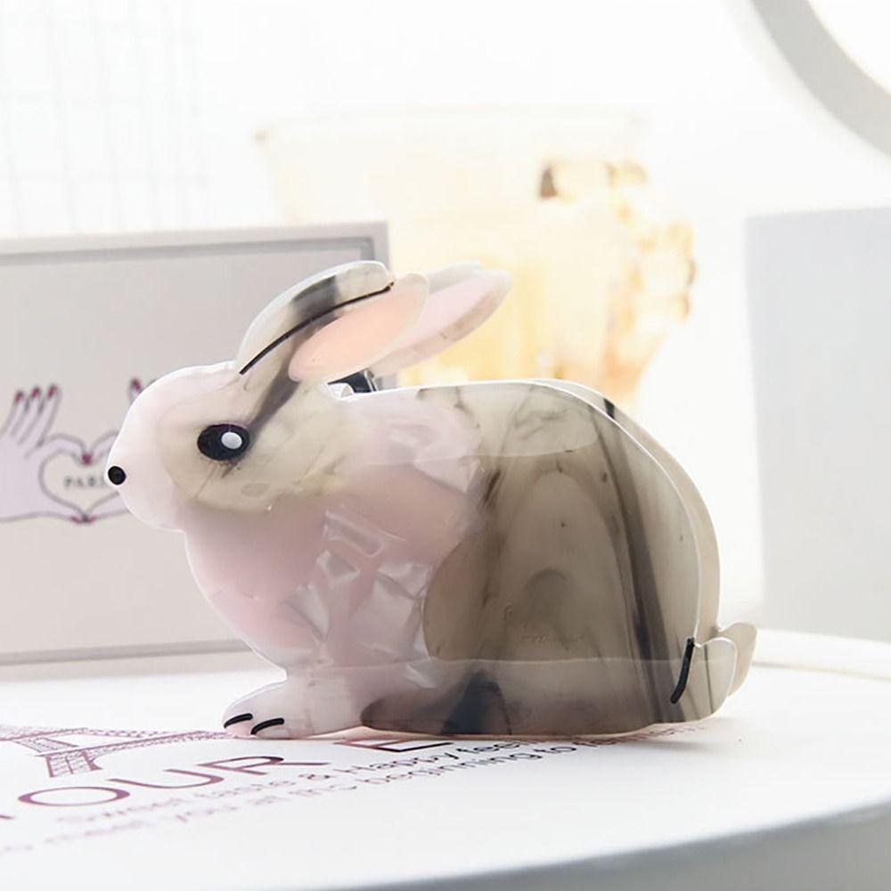 Headdress Bunny Animal Korean Style Crab Clip Rabbit Hair Claw Women Hair Clips Hair Accessories