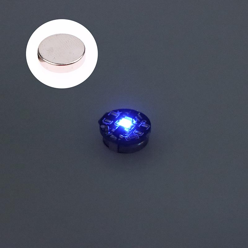 1Pc Led Magnetron Light Modeling Led Bright Wireless Lamp Toys Model Magnetic Induction Control Switch Lights + Battery