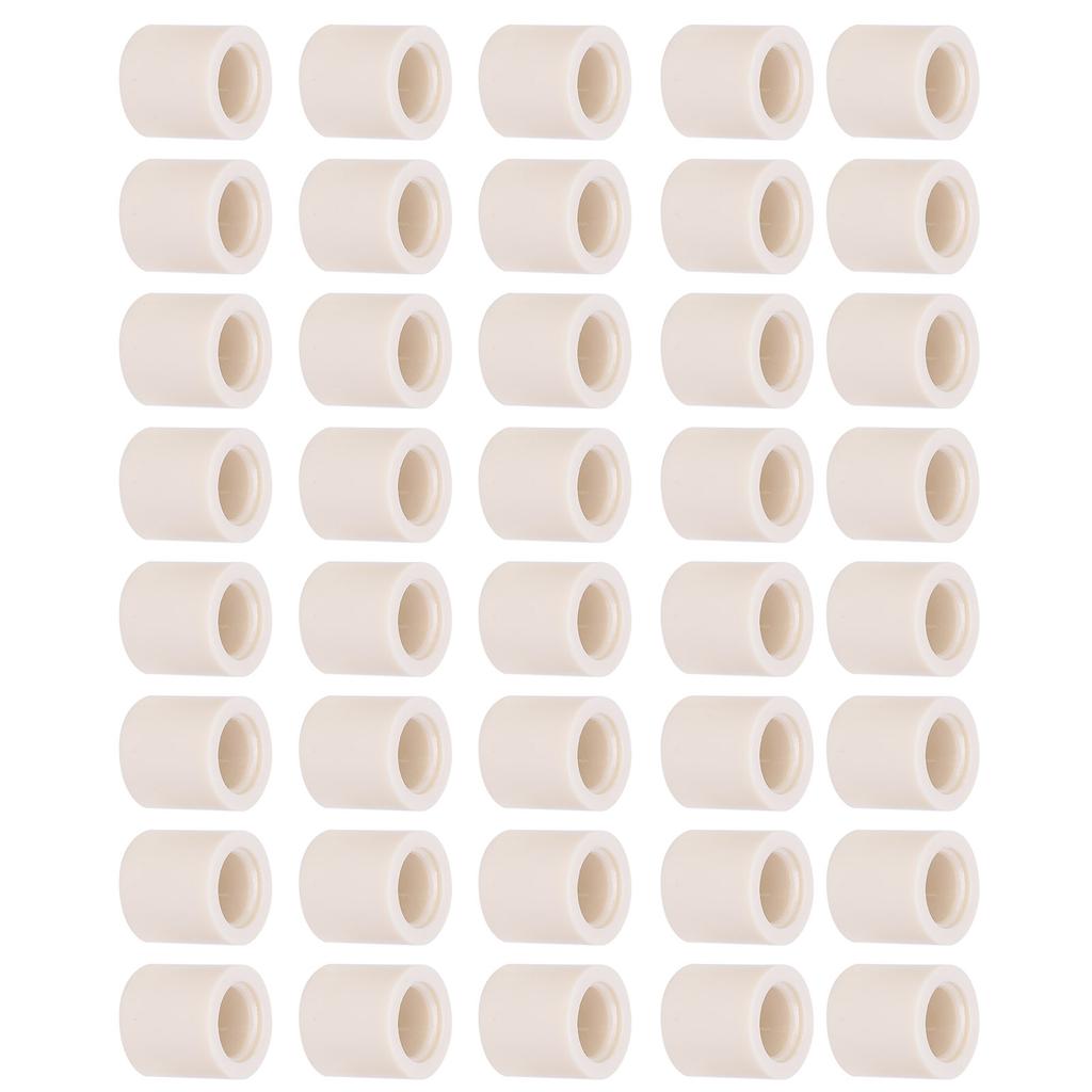 40pcs Fiber Billiards Stick Pool Cue Ferrules Tubes Replacement Parts Repair Accessories 13MM 0.5in