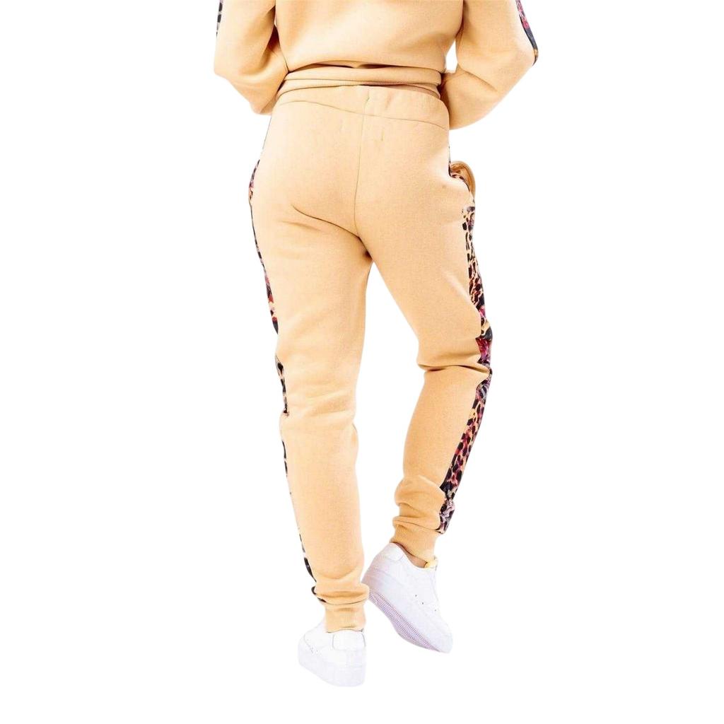 Hype Womens/Ladies Woven Animal Print Joggers