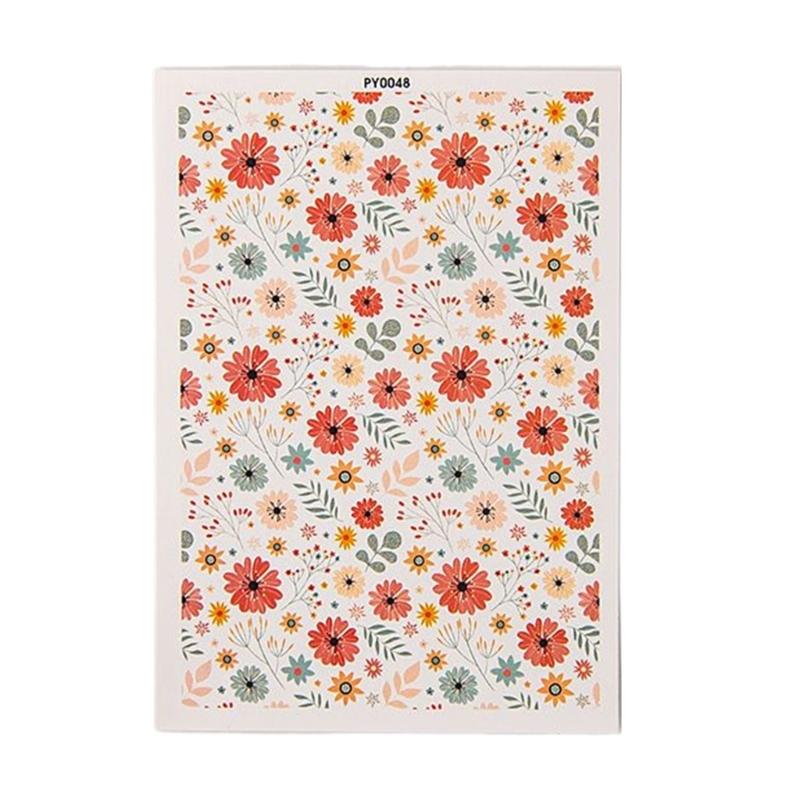 Ton Aquarell Transferpapier DIY Drucken Blume Blatt Papier Keramik Schmuck Ohrringe Keramik Druckwerkzeug Handgefertigt