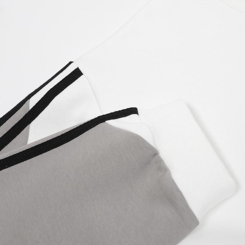 Streetwear Round Neck Warm Hoodie Sport Long Sleeves Shirt