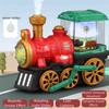 Sounding Spray Train Toy Simulation Steam Educational Toy Creative Electric Steam Train  Gift