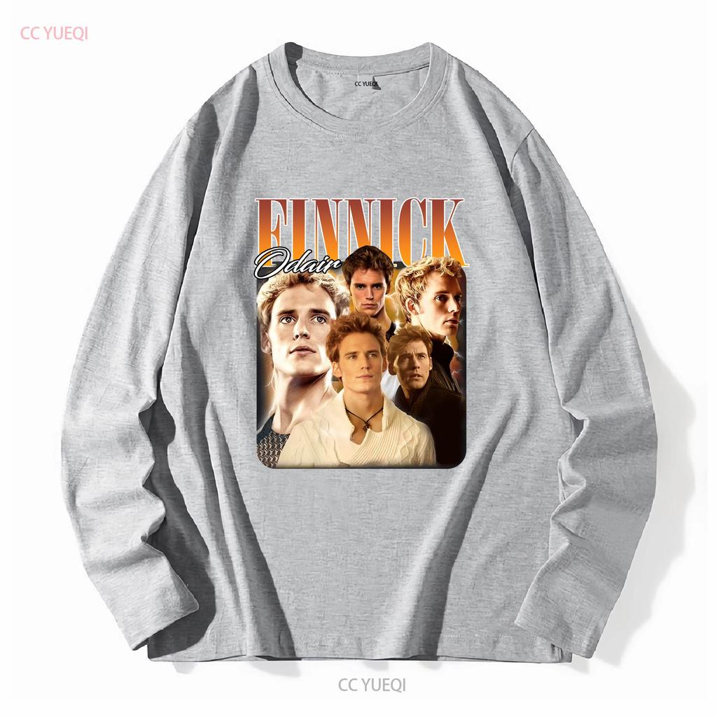 Limited Finnick Odair T Shirt Character Movie Series Actress Bootleg Ret long or short sleeves vintage Washed Breathable
