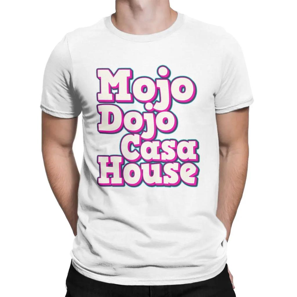 Men's Mojo Dojo Casa House Kenough T Shirts Pure Cotton Clothing Vintage Short Sleeve Crew Neck Tee Shirt Summer T-Shirts